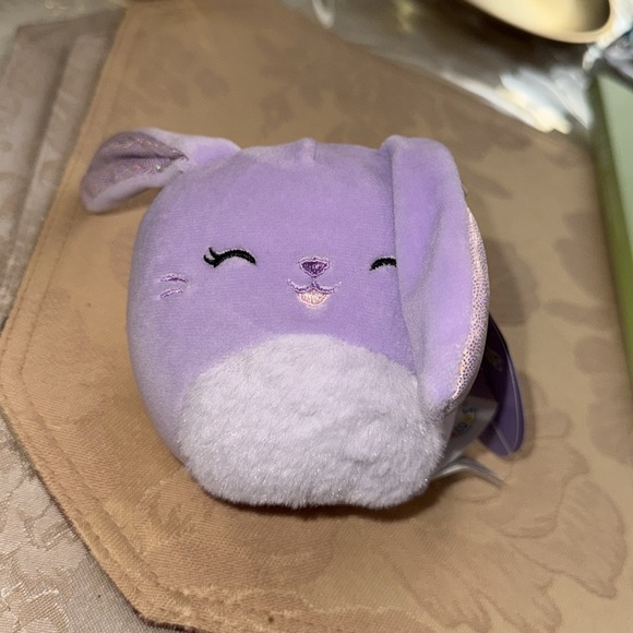 Squishmallow Bubbles the bunny Easter Squad Squishy Soft Plush Toy Animal - Picture 2 of 11